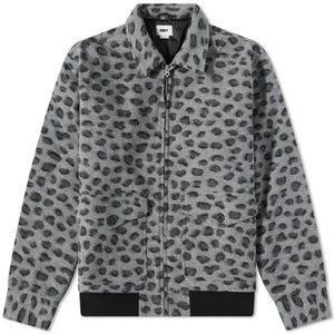 OBEY Ages Leopard Jacket in Multi Color sz M